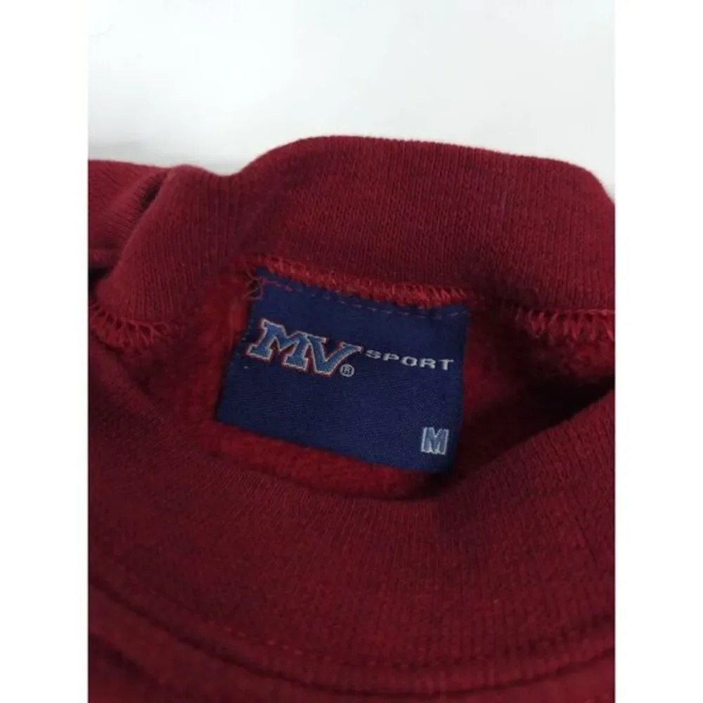 Vtg MV Sport‎ Red San Diego California Ocean Beach Sweater M Medium